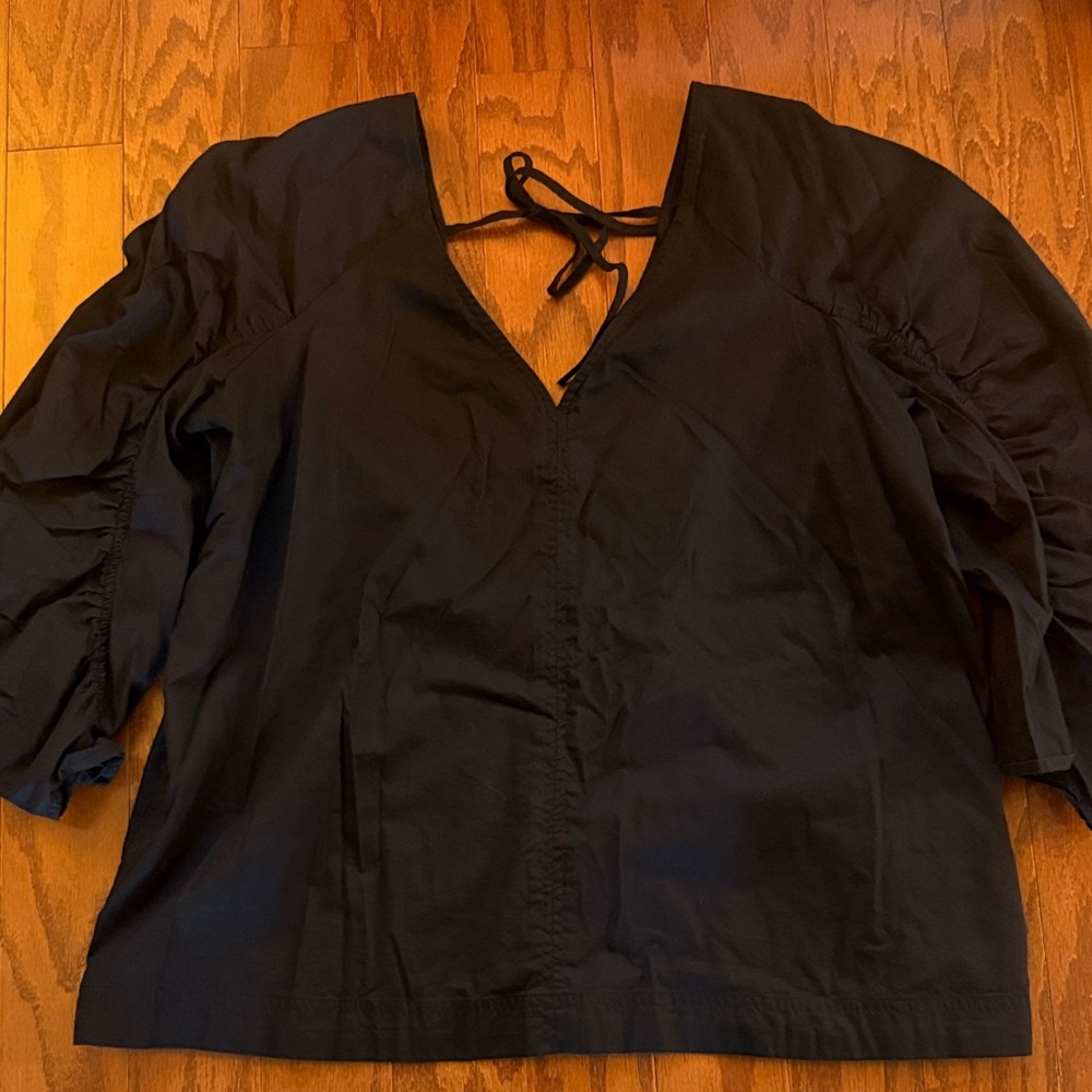 Loft black blouse
